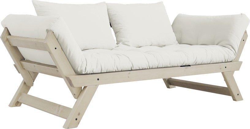 Canapé 2 places convertible écru Bebop - Karup Design - The Cool Republic