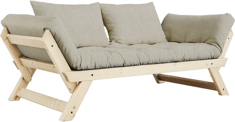 Canapé 2 places convertible en lin Bebop - Karup Design - The Cool Republic