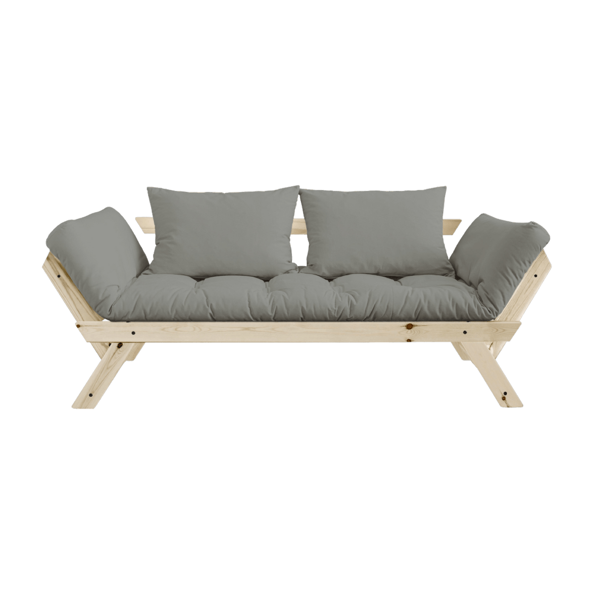 Canapé 2 places convertible gris Bebop - Karup Design - The Cool Republic