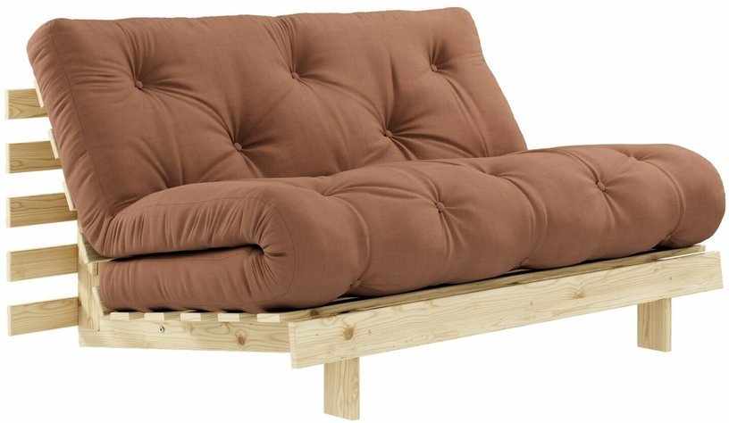 Canapé 2 places convertible marron argile Roots - Karup Design - The Cool Republic