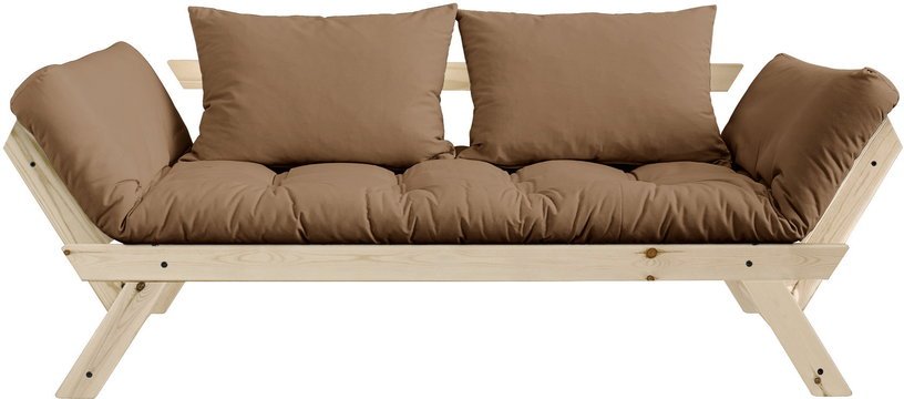 Canapé 2 places convertible marron Bebop - Karup Design - The Cool Republic