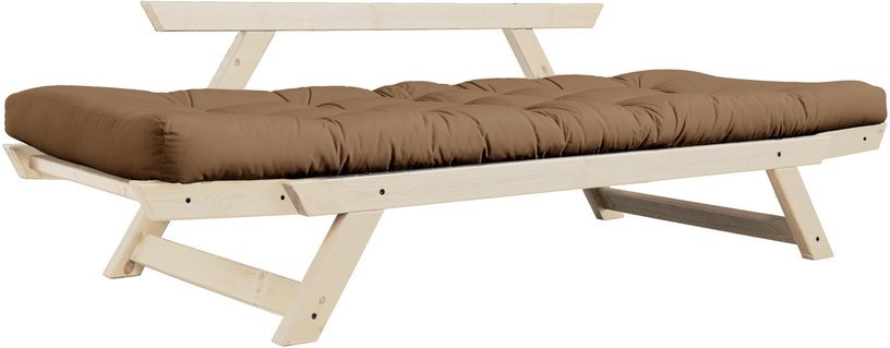 Canapé 2 places convertible marron Bebop - Karup Design - The Cool Republic