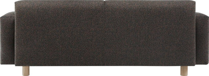 Canapé 2 places effet bouclette marron 200 cm Koti - Hem - The Cool Republic