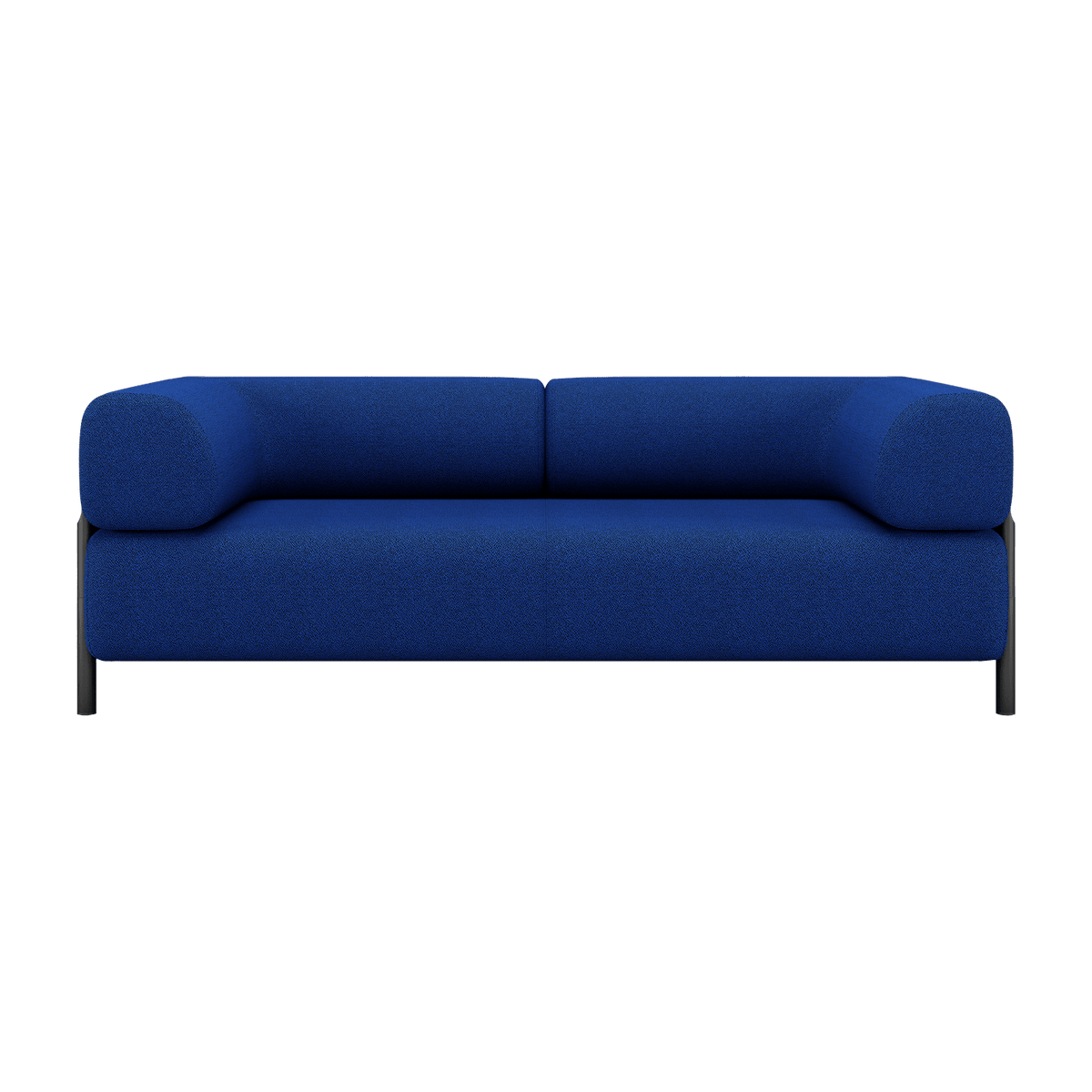 Canapé 2 places en laine bleu 195 cm Palo - Hem - The Cool Republic