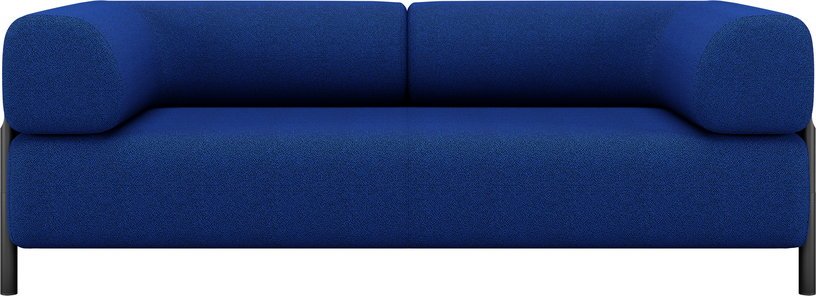 Canapé 2 places en laine bleu 195 cm Palo - Hem - The Cool Republic