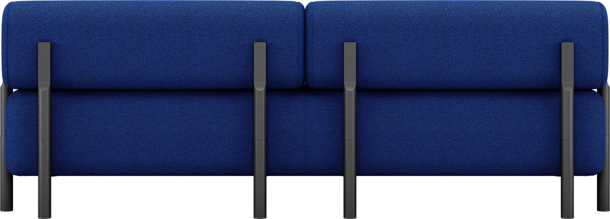 Canapé 2 places en laine bleu 195 cm Palo - Hem - The Cool Republic