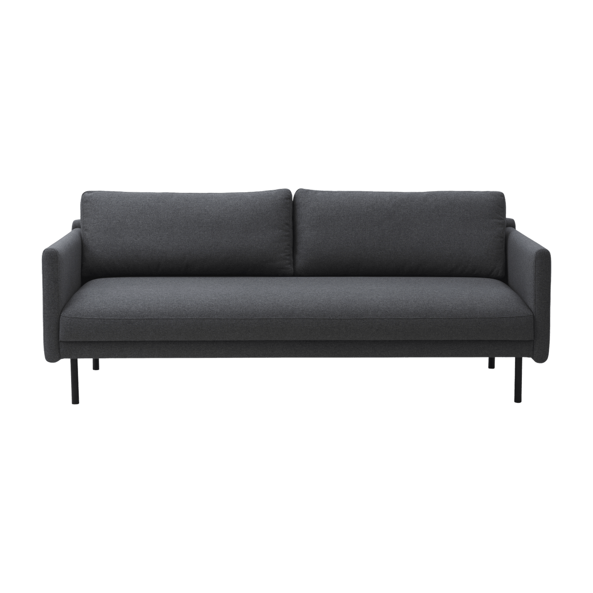 Canapé 2 places en tissu anthracite 170,5 x 87 cm Rar - Normann Copenhagen - The Cool Republic