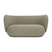 Canapé 2 places grain beige 150 cm Rico - Ferm living - The Cool Republic