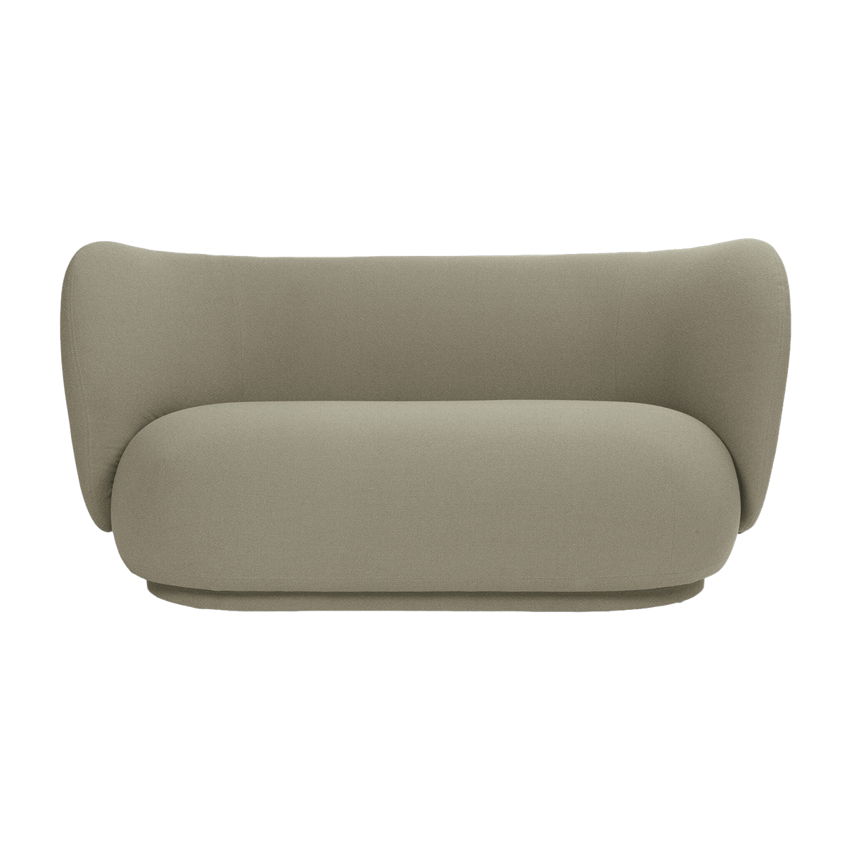 Canapé 2 places grain beige 150 cm Rico - Ferm living - The Cool Republic