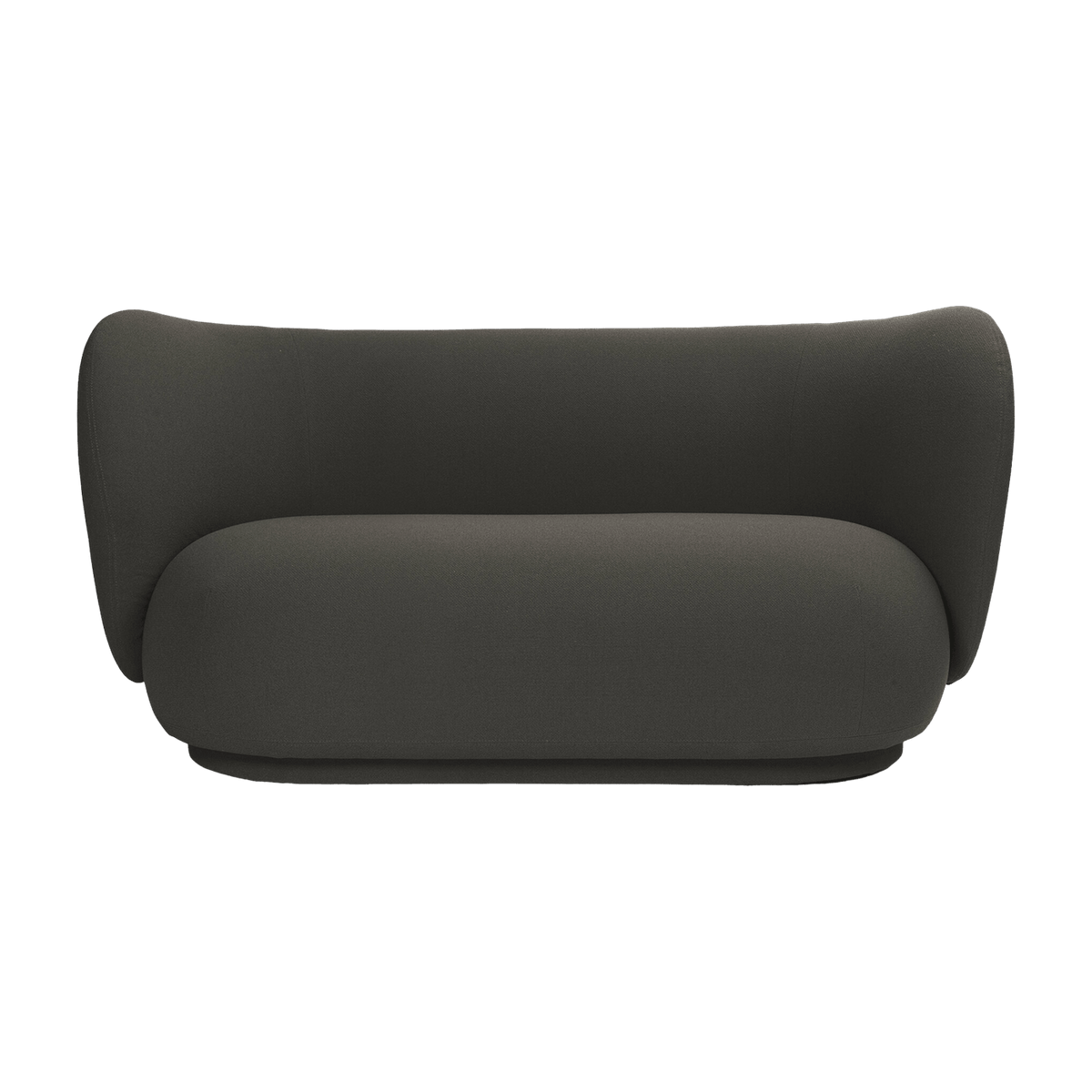 Canapé 2 places grain chocolat 150 cm Rico - Ferm living - The Cool Republic