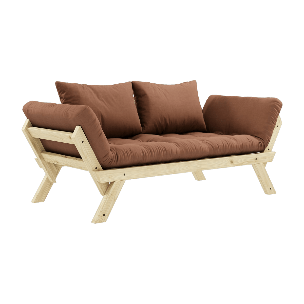 Canapé 2 places marron argile Bepop - Karup Design - The Cool Republic