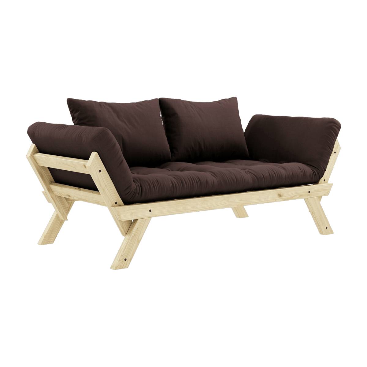 Canapé 2 places marron Bepop - Karup Design - The Cool Republic