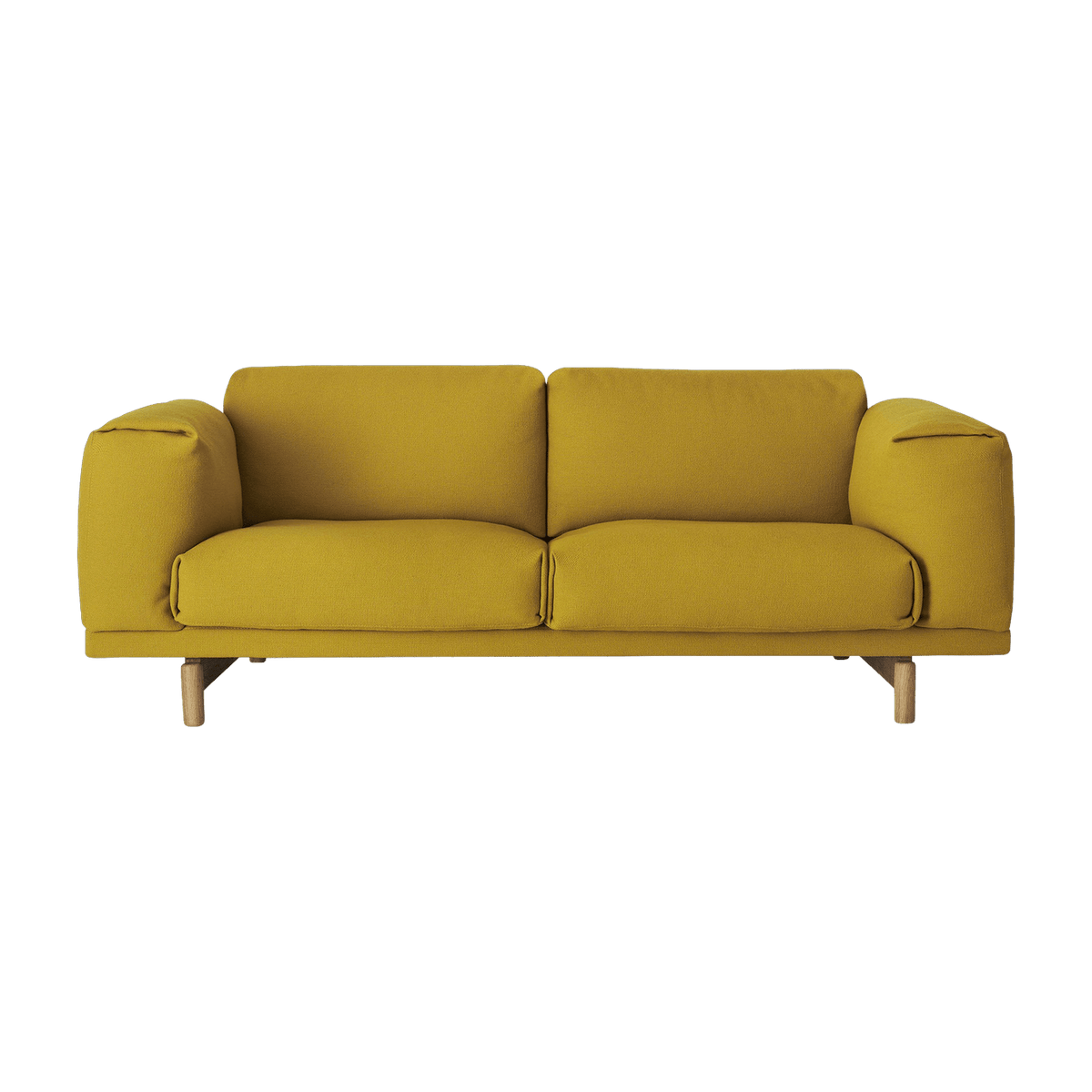 Canapé 2 places Rest Jaune - Muuto - The Cool Republic