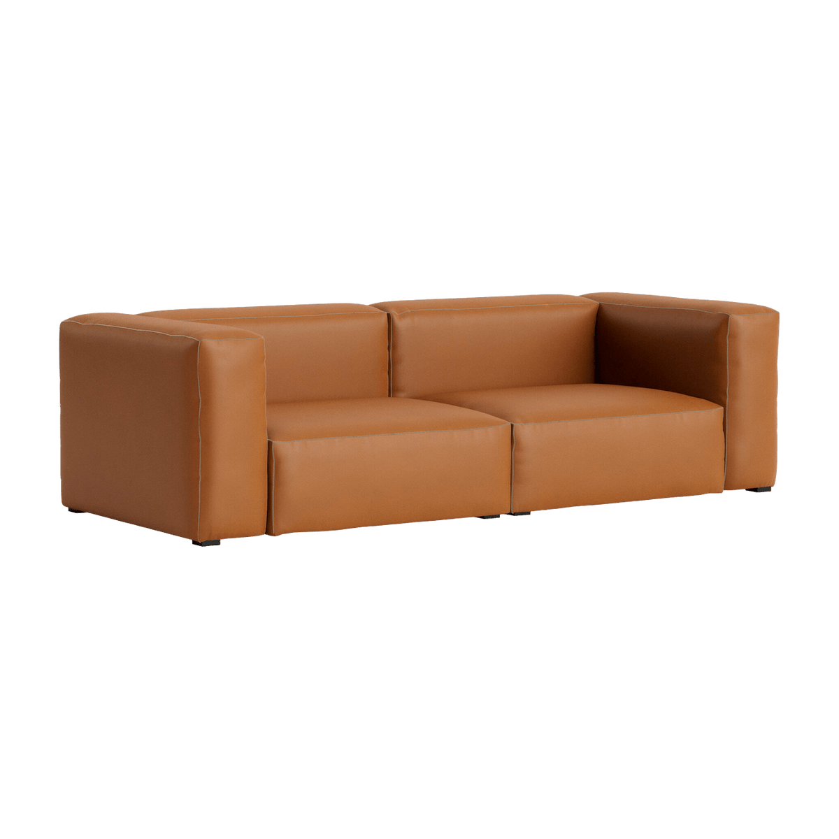 Canapé 2,5 places en cuir Nevada NV2488 Mags Soft combinaison 1 - Hay - The Cool Republic
