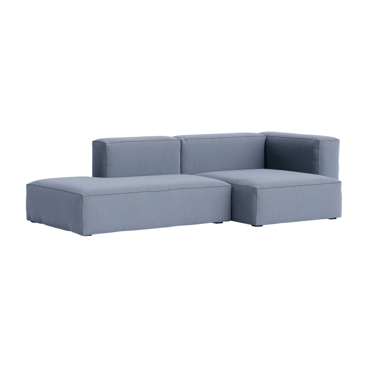 Canapé 2,5 places en tissu Atlas 631 Mags Soft combinaison 3 right - Hay - The Cool Republic