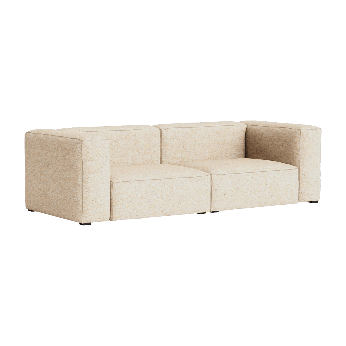 Canapé 2,5 places en tissu Bolgheri LGG60 Mags Soft combinaison 1 - Hay - The Cool Republic