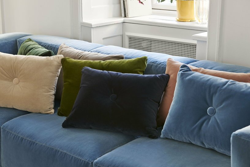 Canapé 2,5 places en tissu Coda 100 Mags Soft combinaison 3 right - Hay - The Cool Republic