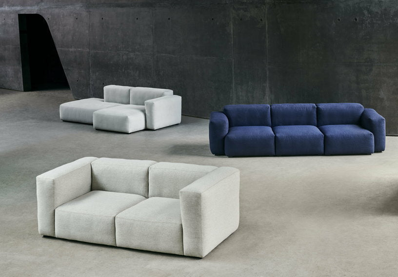 Canapé 2,5 places en tissu Dot 1682 03 Anthracite Mags Soft combinaison 1 - Hay - The Cool Republic