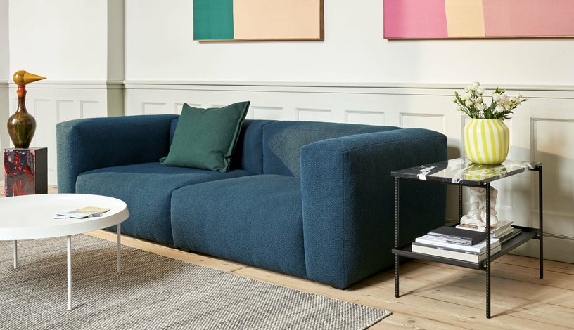 Canapé 2,5 places en tissu Hallingdal 116 Mags Soft combinaison 1 - Hay - The Cool Republic