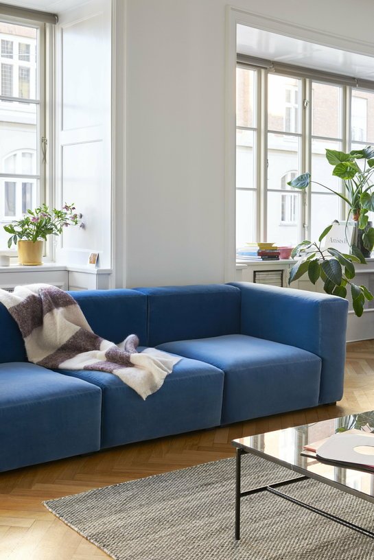 Canapé 2,5 places en tissu Hallingdal 126 Mags Soft combinaison 1 - Hay - The Cool Republic