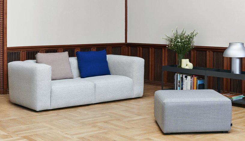 Canapé 2,5 places en tissu Raas 772 Mags Soft combinaison 1 - Hay - The Cool Republic