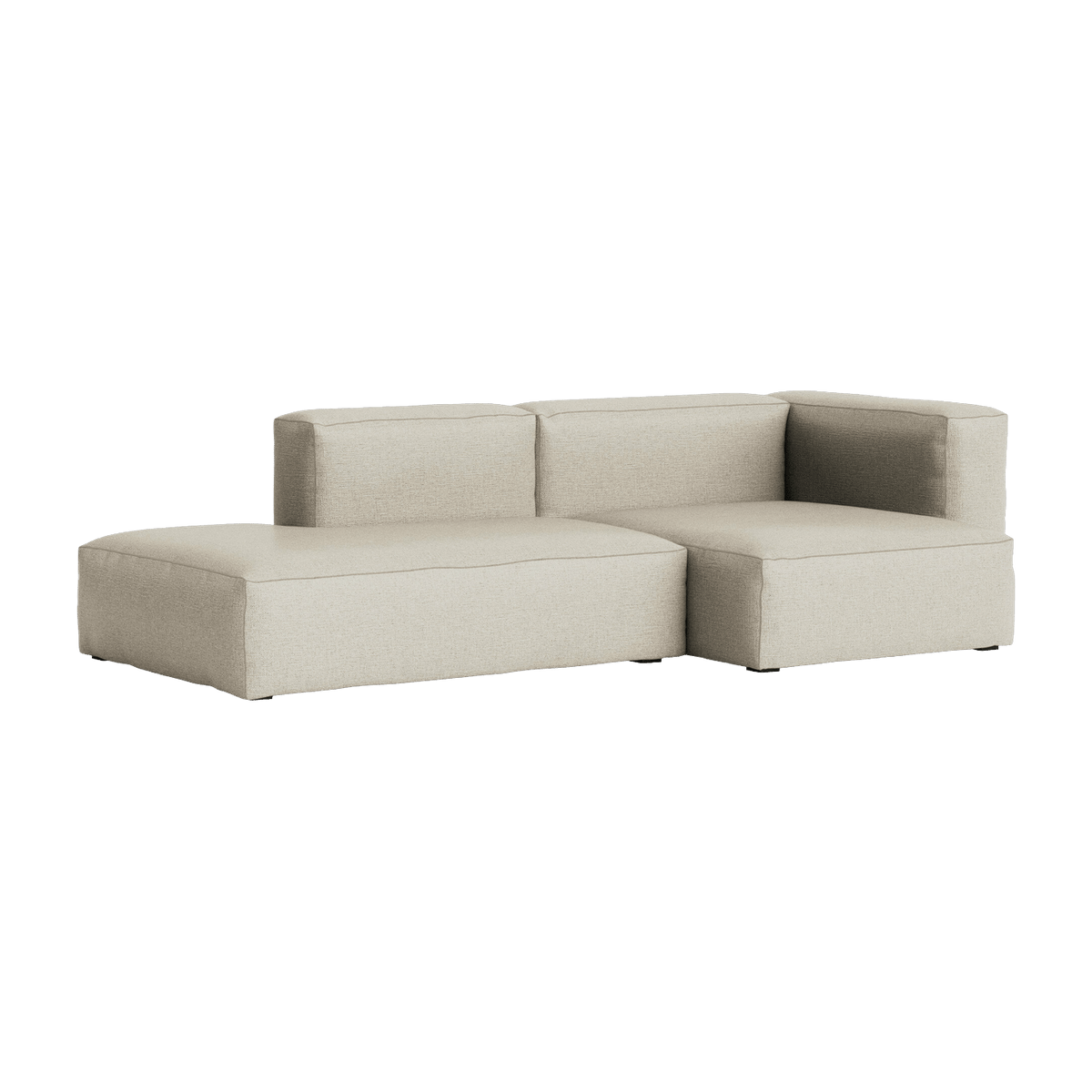 Canapé 2,5 places en tissu Roden 04 Mags Soft combinaison 3 right - Hay - The Cool Republic