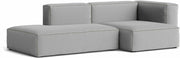 Canapé 2,5 places en tissu Steelcut Trio 124 Mags Soft combinaison 3 right - Hay - The Cool Republic