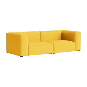 Canapé 2,5 places en tissu Steelcut Trio 446 Mags Soft combinaison 1 - Hay - The Cool Republic
