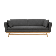 Canapé 3 places anthracite Fifties - RED Edition - The Cool Republic