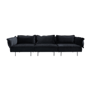 Canapé 3 places anthracite Velvet - HANDVÄRK - The Cool Republic