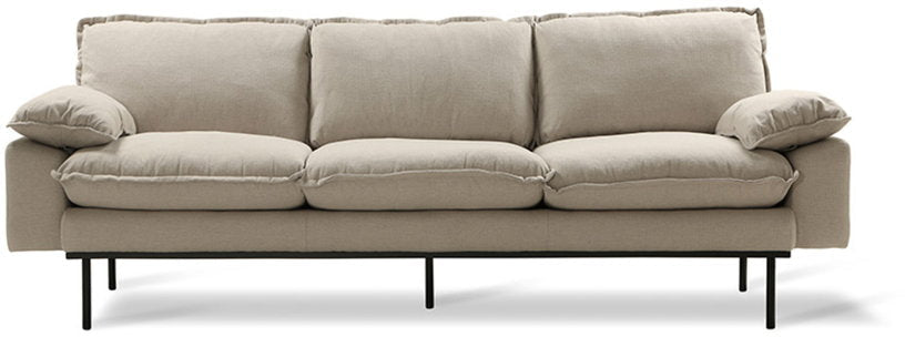 Canapé 3 places beige Retro - HKliving - The Cool Republic