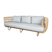 Canapé 3 places cadre naturel Nest - Cane-Line - The Cool Republic