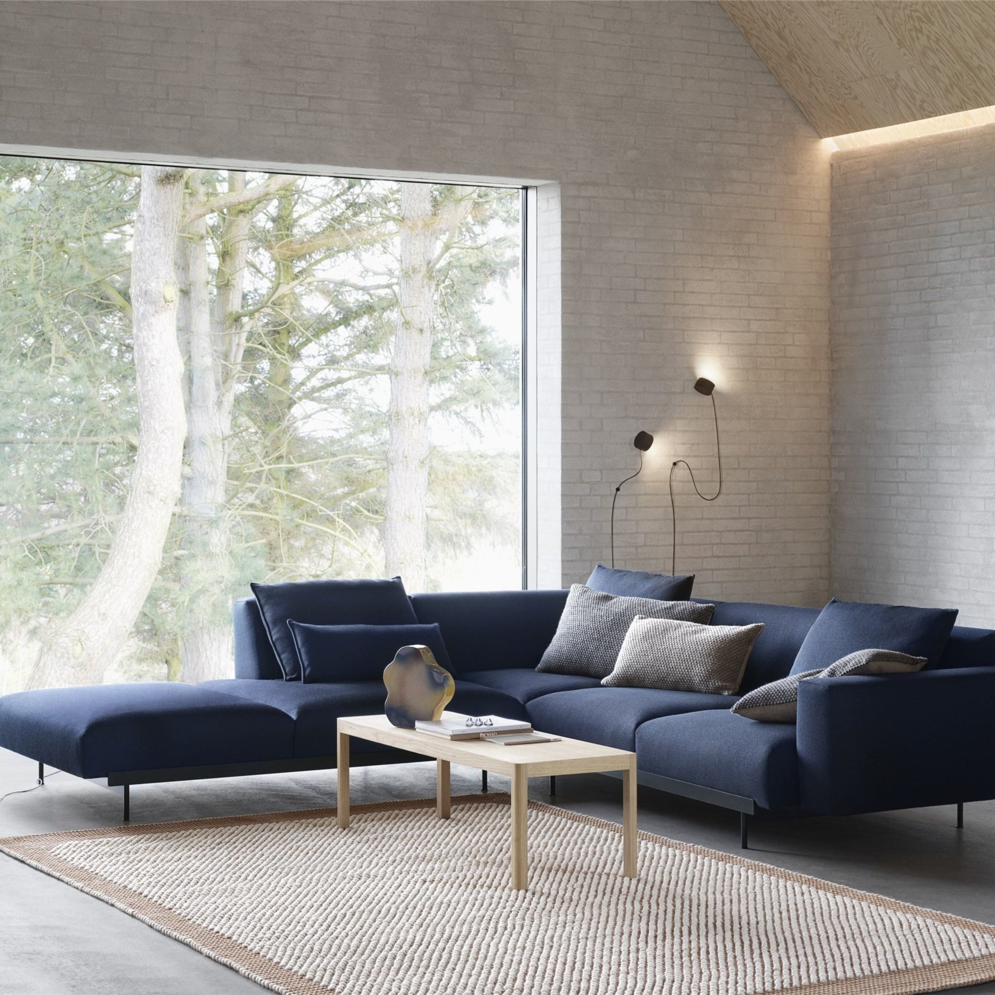 Canapé 3 places configuration 2 Clay 12 In Situ - Muuto - The Cool Republic