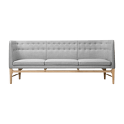 Canapé 3 places en tissu gris AJ5 Mayor - &tradition - The Cool Republic