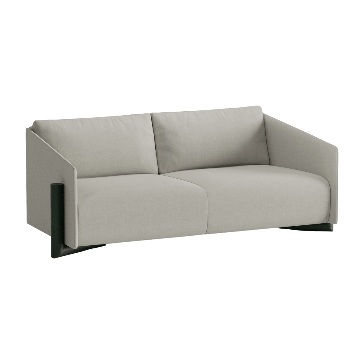 Canapé 3 places en tissu gris Timber - Kann Design - The Cool Republic