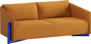 Canapé 3 places en tissu moutarde Timber - Kann Design - The Cool Republic