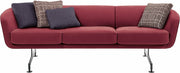 Canapé 3 places en tissu prune 245cm Betty - Kartell - The Cool Republic