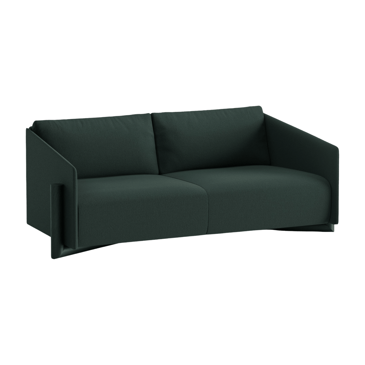 Canapé 3 places en tissu vert Timber - Kann Design - The Cool Republic