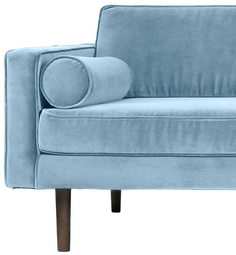 Canapé 3 places en velours bleu pastel Wind - Broste Copenhagen - The Cool Republic