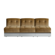 Canapé 3 places en velours honey 195 cm Stanley - RED Edition - The Cool Republic