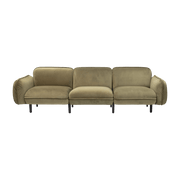 Bean 3 seater green velvet sofa - Emko - The Cool Republic