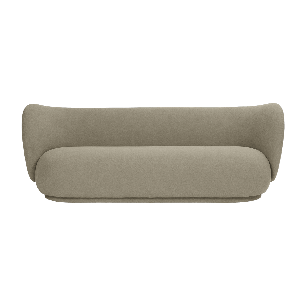 Canapé 3 places grain beige 210 cm Rico - Ferm living - The Cool Republic