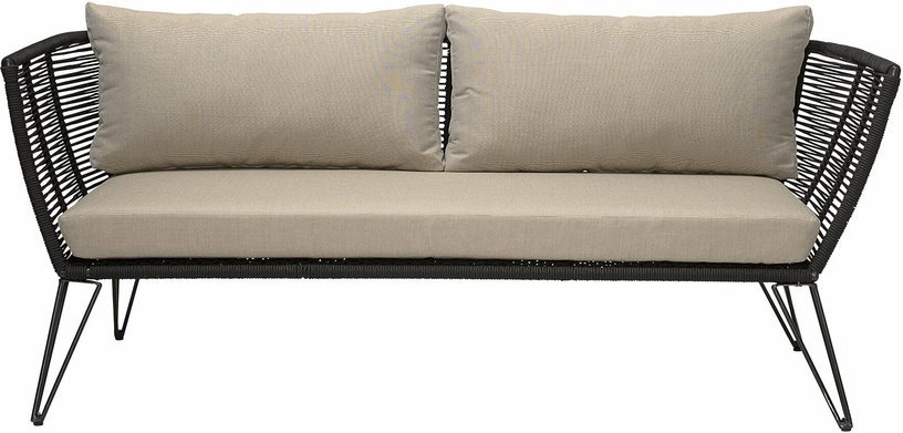 Canapé beige et noir Mundo - Bloomingville - The Cool Republic