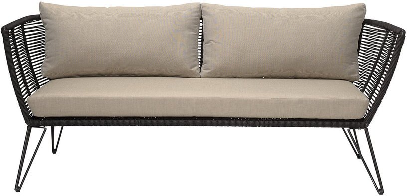 Canapé beige et noir Mundo - Bloomingville - The Cool Republic