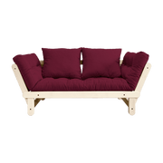 Canapé convertible 2 places bordeaux Beat - Karup Design - The Cool Republic