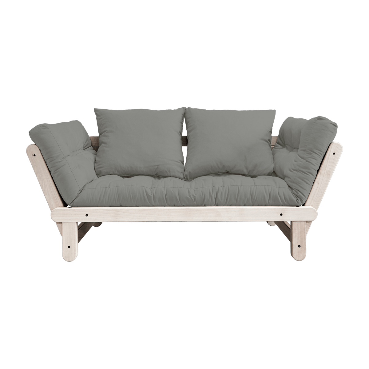 Canapé convertible 2 places gris Beat - Karup Design - The Cool Republic