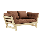 Canapé convertible 2 places marron argile Beat - Karup Design - The Cool Republic