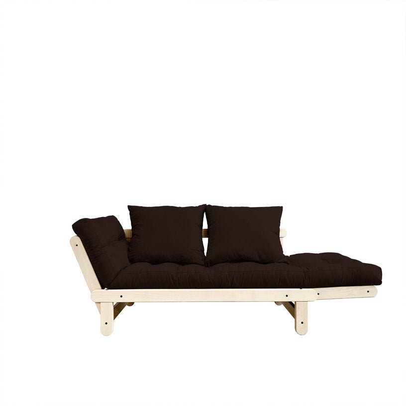 Canapé convertible 2 places marron Beat - Karup Design - The Cool Republic