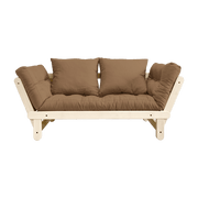 Canapé convertible 2 places mocca Beat - Karup Design - The Cool Republic