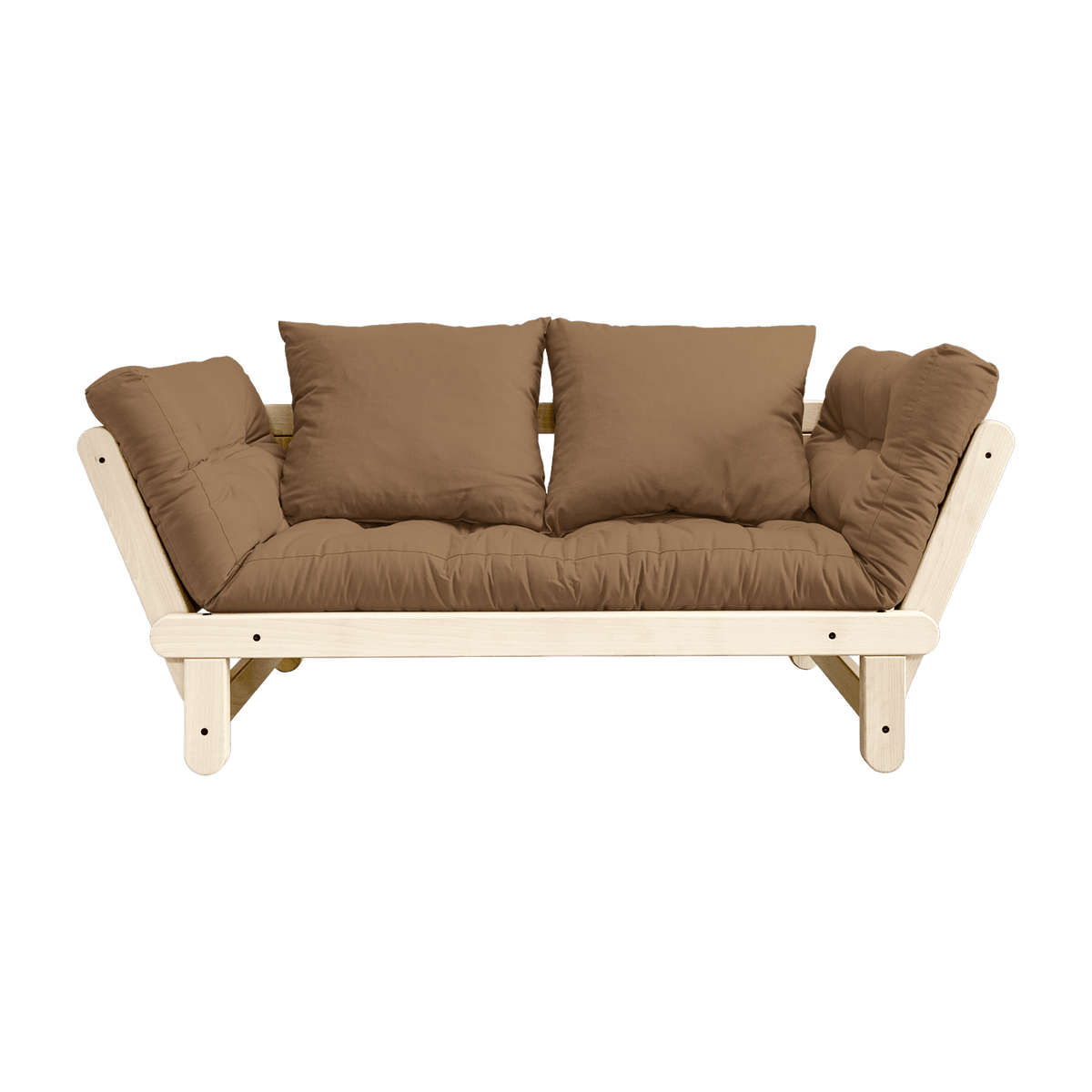 Canapé convertible 2 places mocca Beat - Karup Design - The Cool Republic